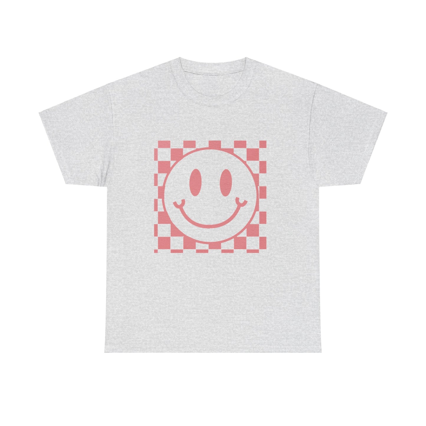 Womans Large Preppy Smiley Face Tee | Smiley Face | Preppy Shirts | Adult Shirts | Soft Shirts |