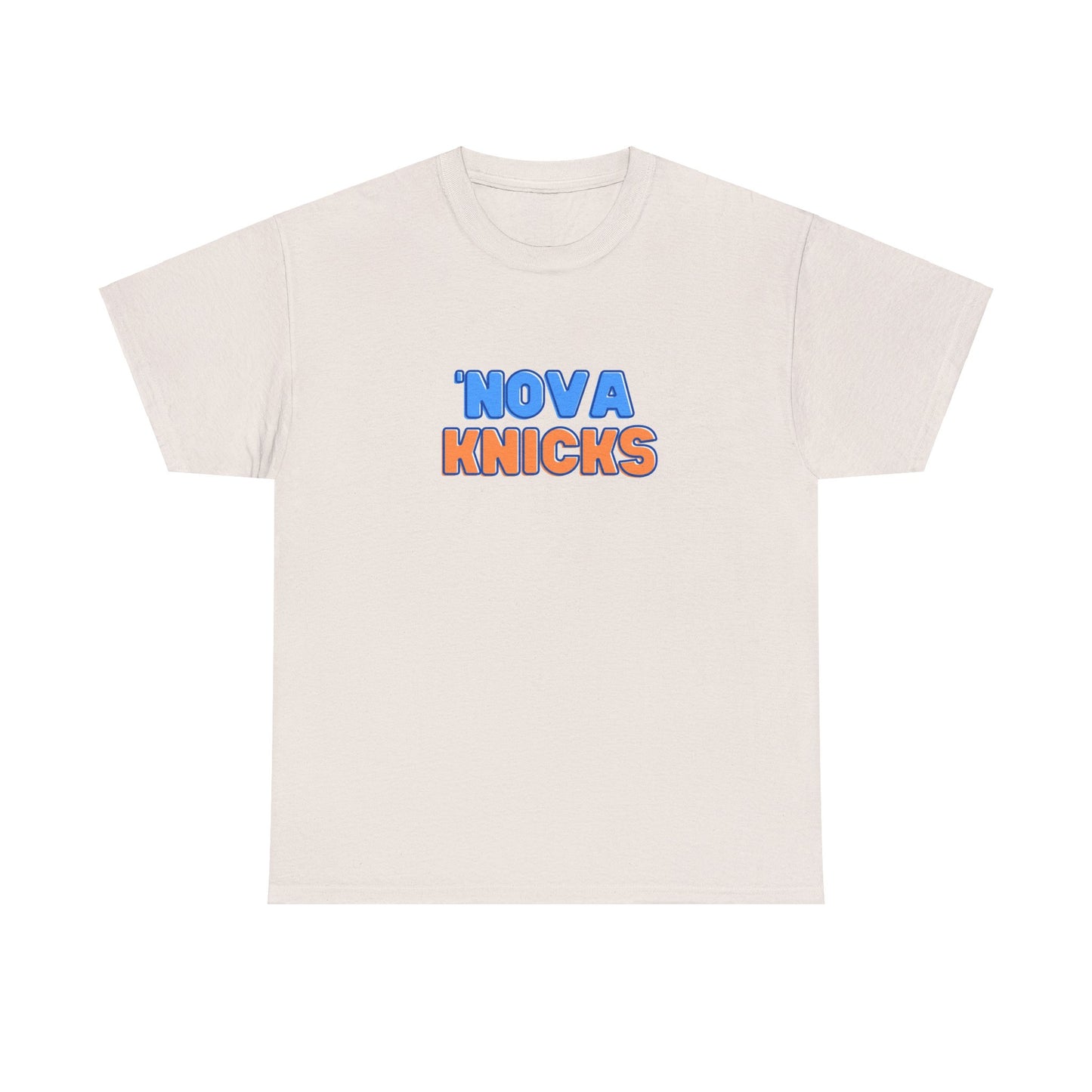 Nova Knicks - Basketball Inspired T-Shirt Unisex Heavy Cotton Tee