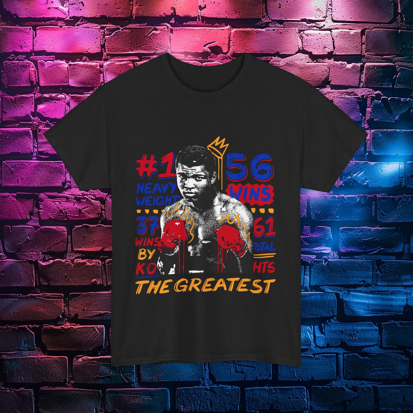 Muhammad Ali Greatest Boxer of All Time Shirt, Muhammad Ali Unisex Jersey Short Sleeve Tee, Ali T Shirt, Great Gift for Boxing Fans