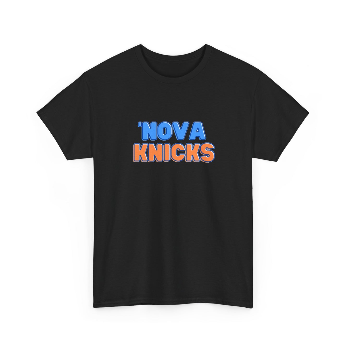 Nova Knicks - Basketball Inspired T-Shirt Unisex Heavy Cotton Tee