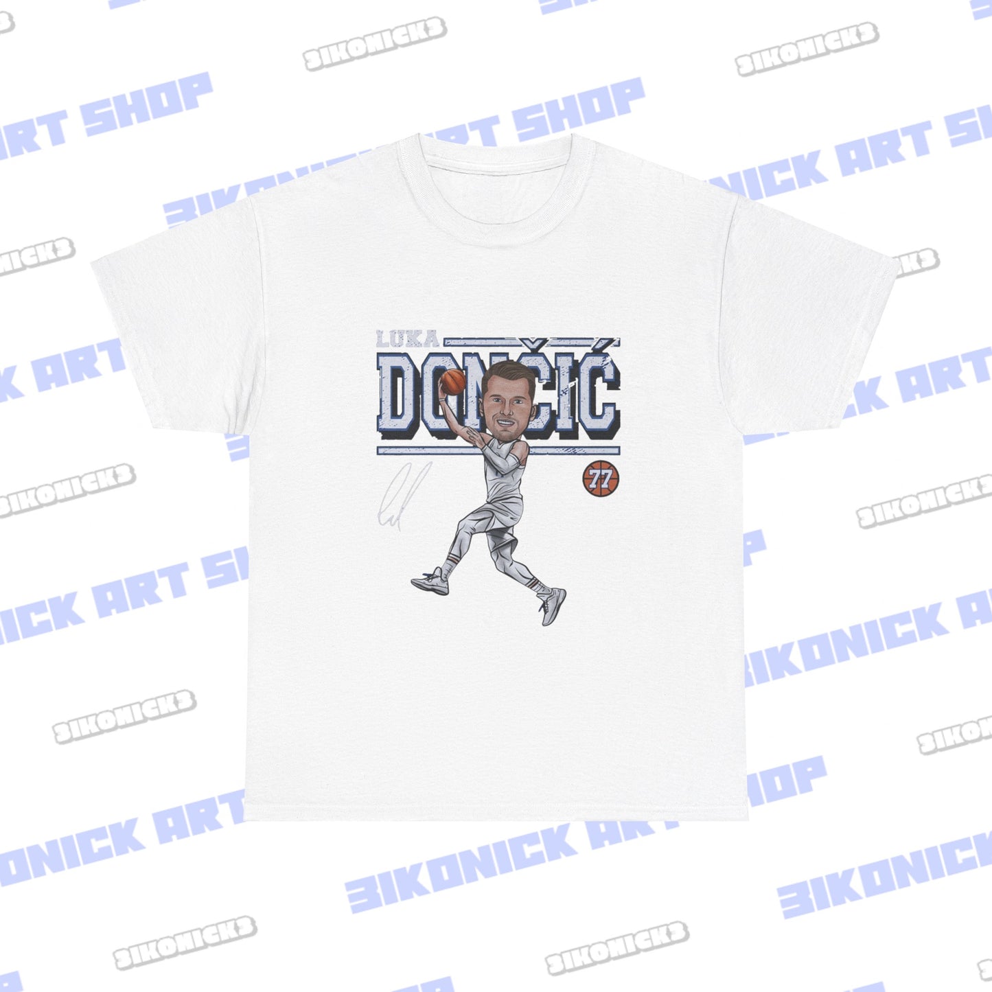 Luka Doncic Basketball shirt, Graphic Tee, Unisex,  Gift, Unisex Heavy Cotton Tee Dallas Mavericks