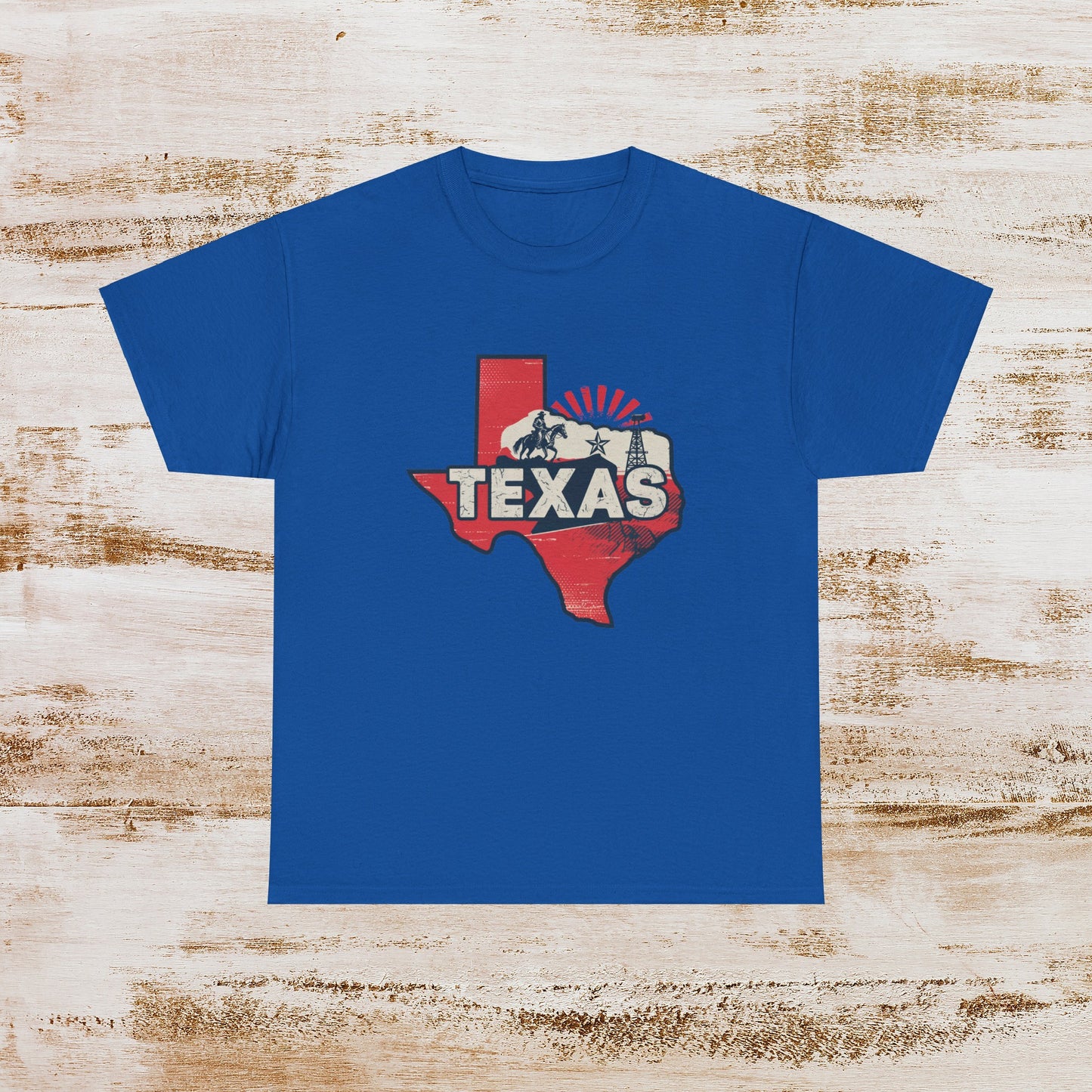 Texas State T-Shirt Perfect Texas Love or Souvenir Tee Unisex Cotton Tee