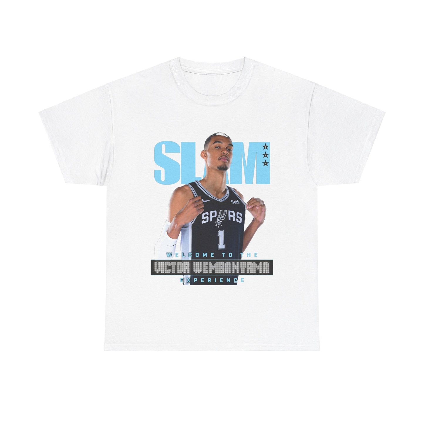 Victor Wembanyama - Rookie Sensation Slam T-Shirt Unisex Heavy Cotton Tee