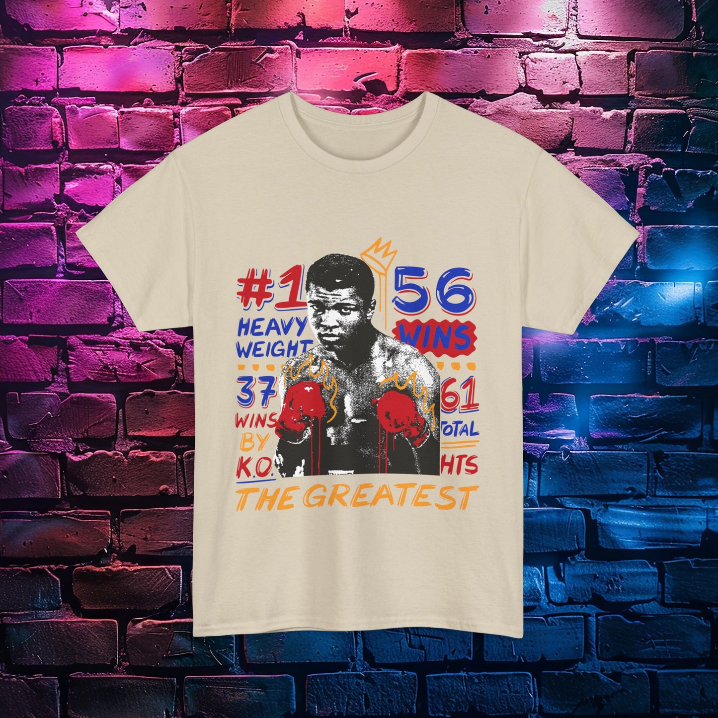 Muhammad Ali Greatest Boxer of All Time Shirt, Muhammad Ali Unisex Jersey Short Sleeve Tee, Ali T Shirt, Great Gift for Boxing Fans