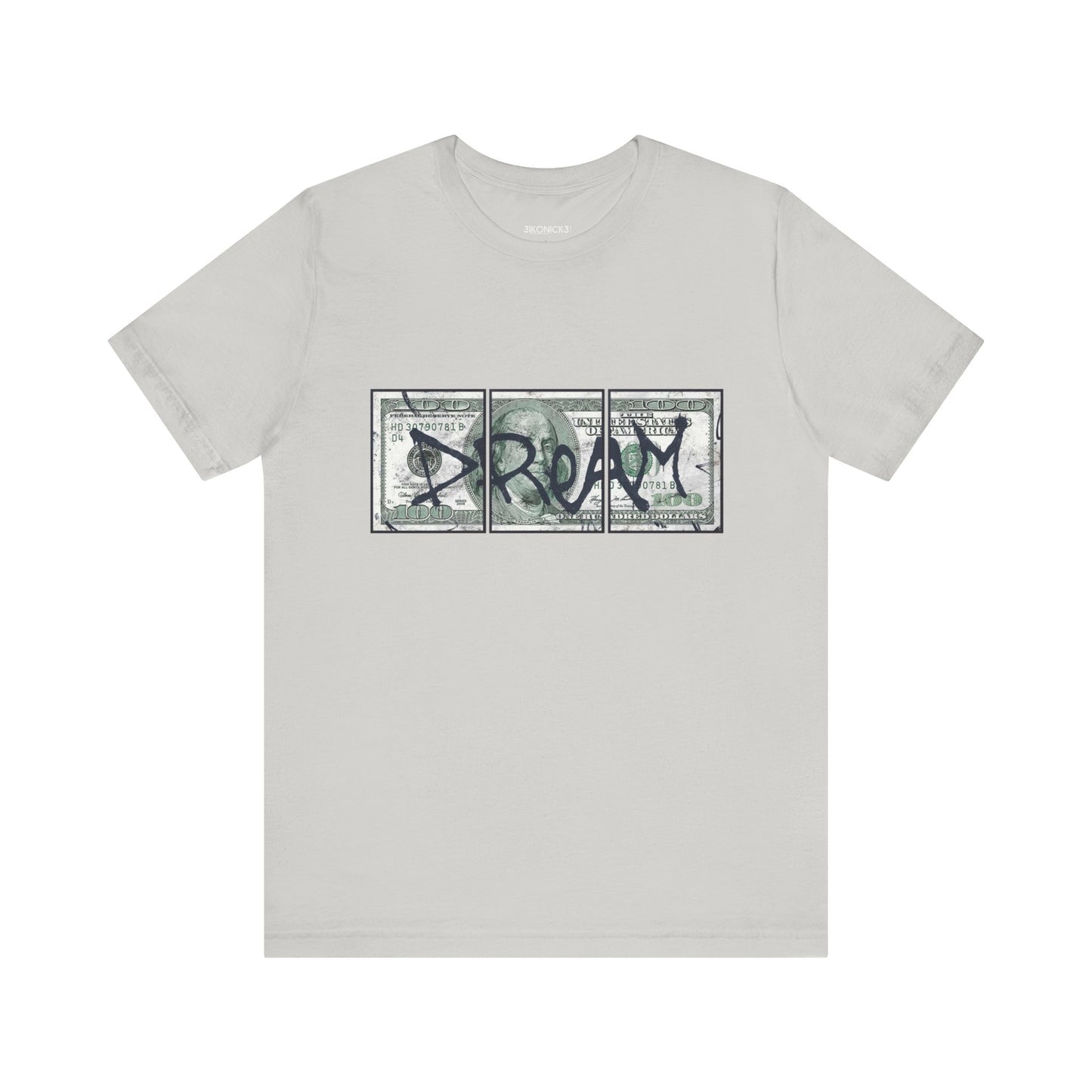 The 100 Dollar Dream T-shirt  is a stylish and motivational garment that encourages individuals to pursue their dreams with passion