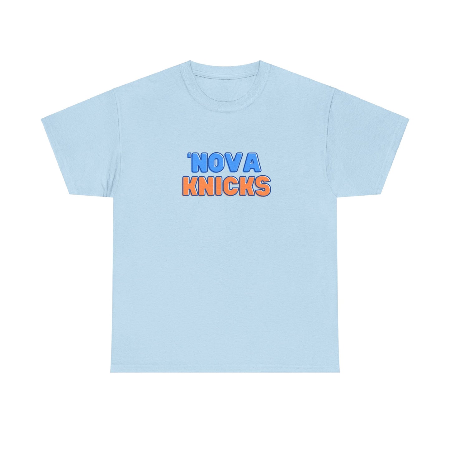 Nova Knicks - Basketball Inspired T-Shirt Unisex Heavy Cotton Tee