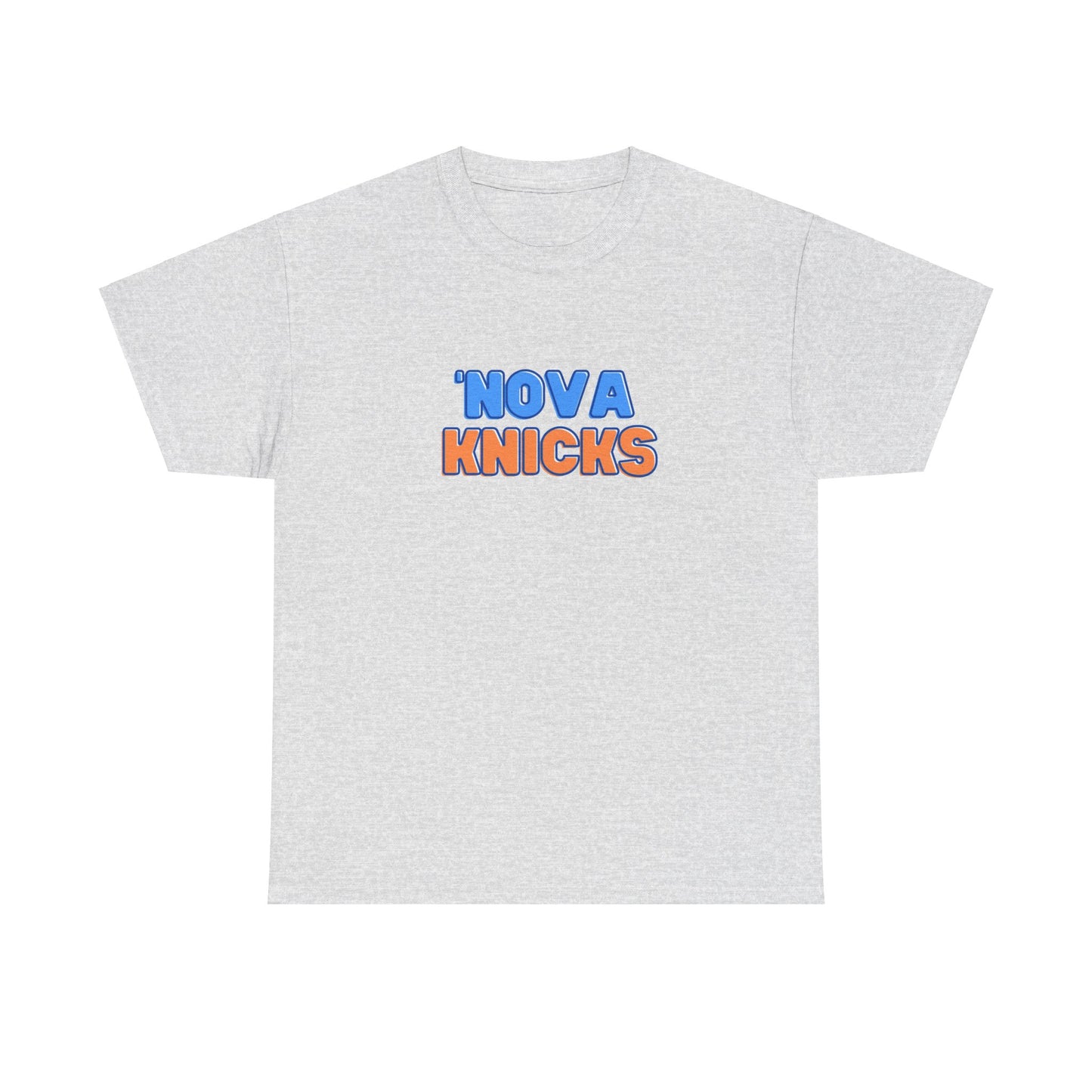 Nova Knicks - Basketball Inspired T-Shirt Unisex Heavy Cotton Tee