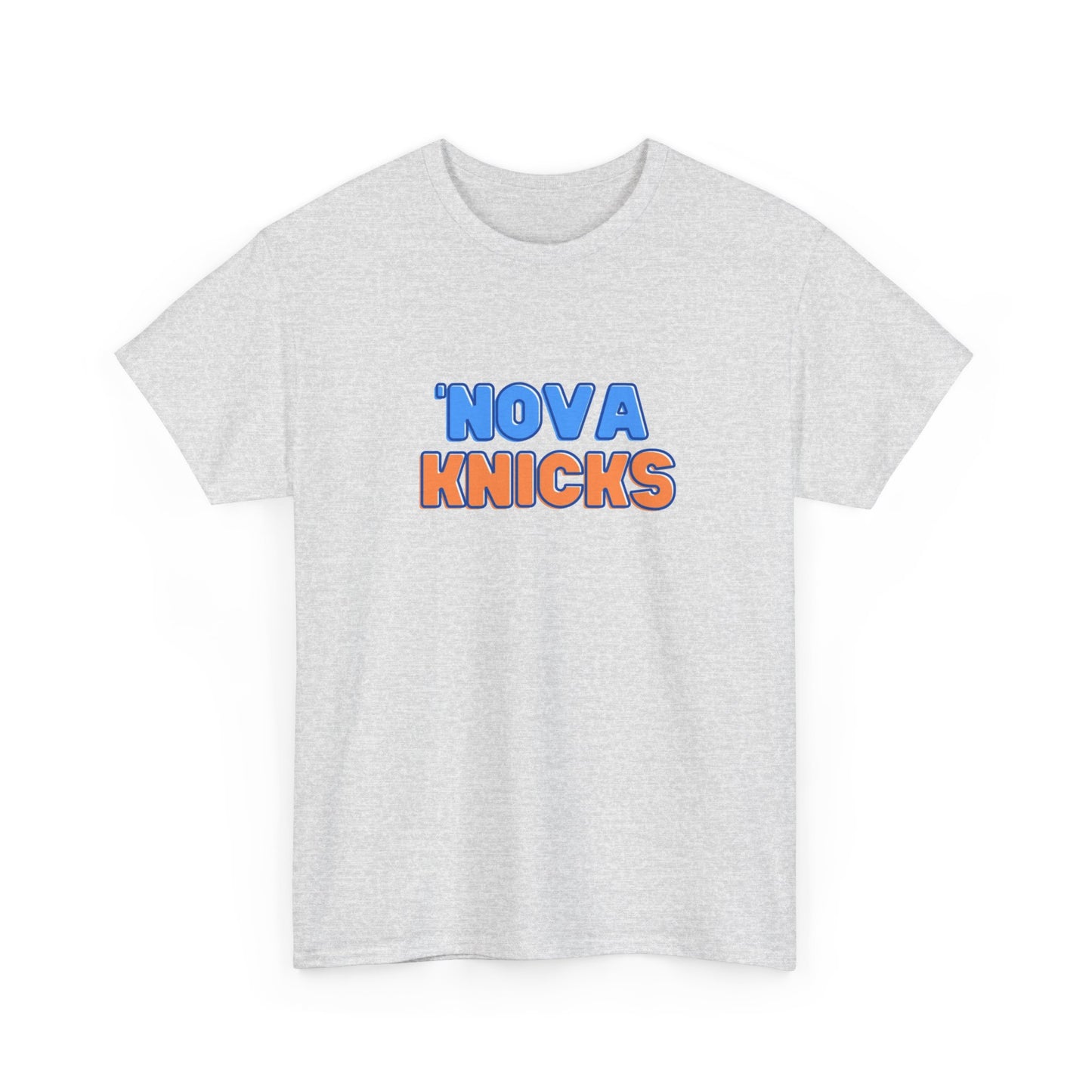 Nova Knicks - Basketball Inspired T-Shirt Unisex Heavy Cotton Tee