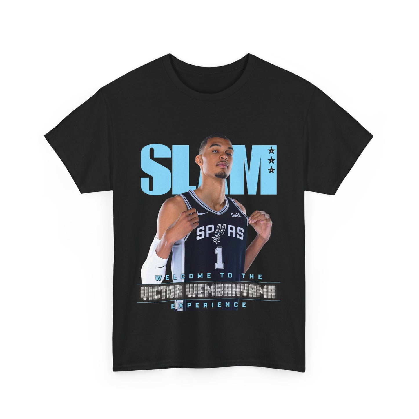 Victor Wembanyama - Rookie Sensation Slam T-Shirt Unisex Heavy Cotton Tee