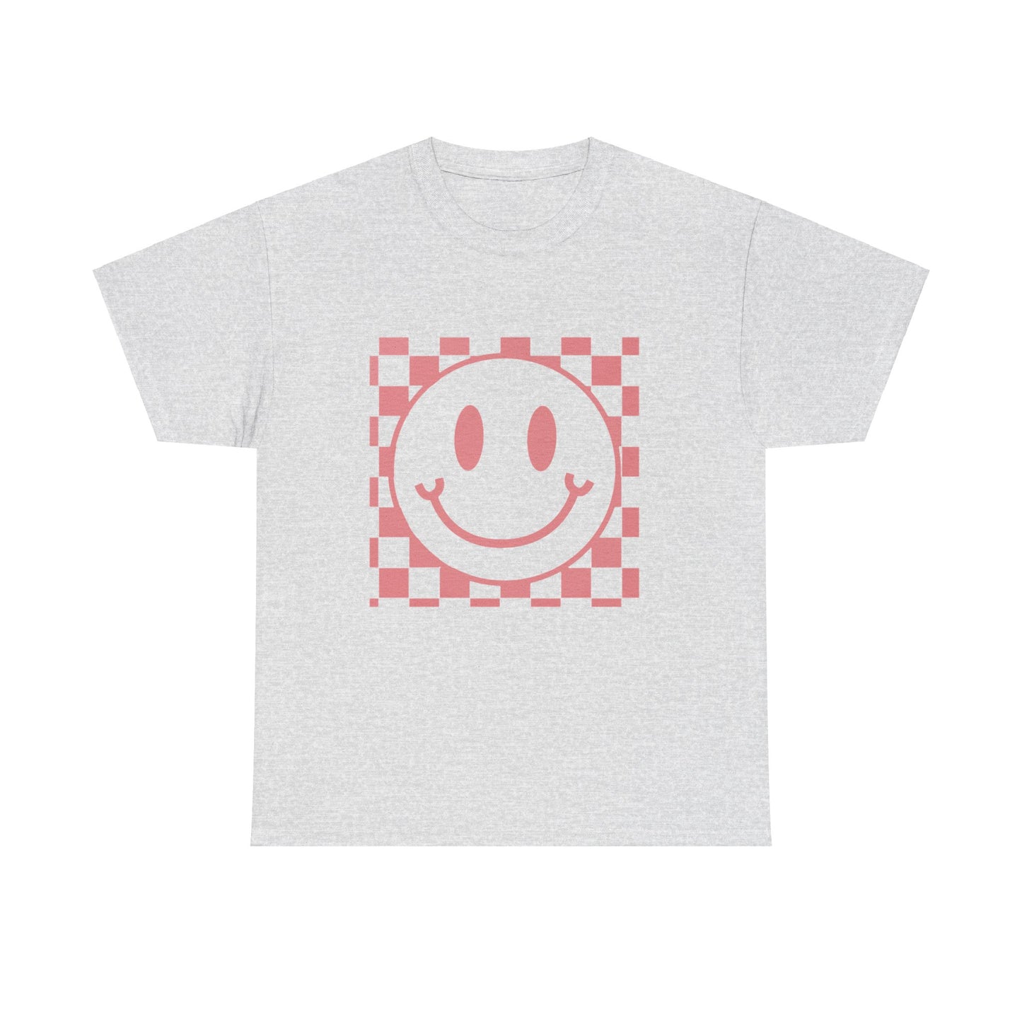 Womans Large Preppy Smiley Face Tee | Smiley Face | Preppy Shirts | Adult Shirts | Soft Shirts |