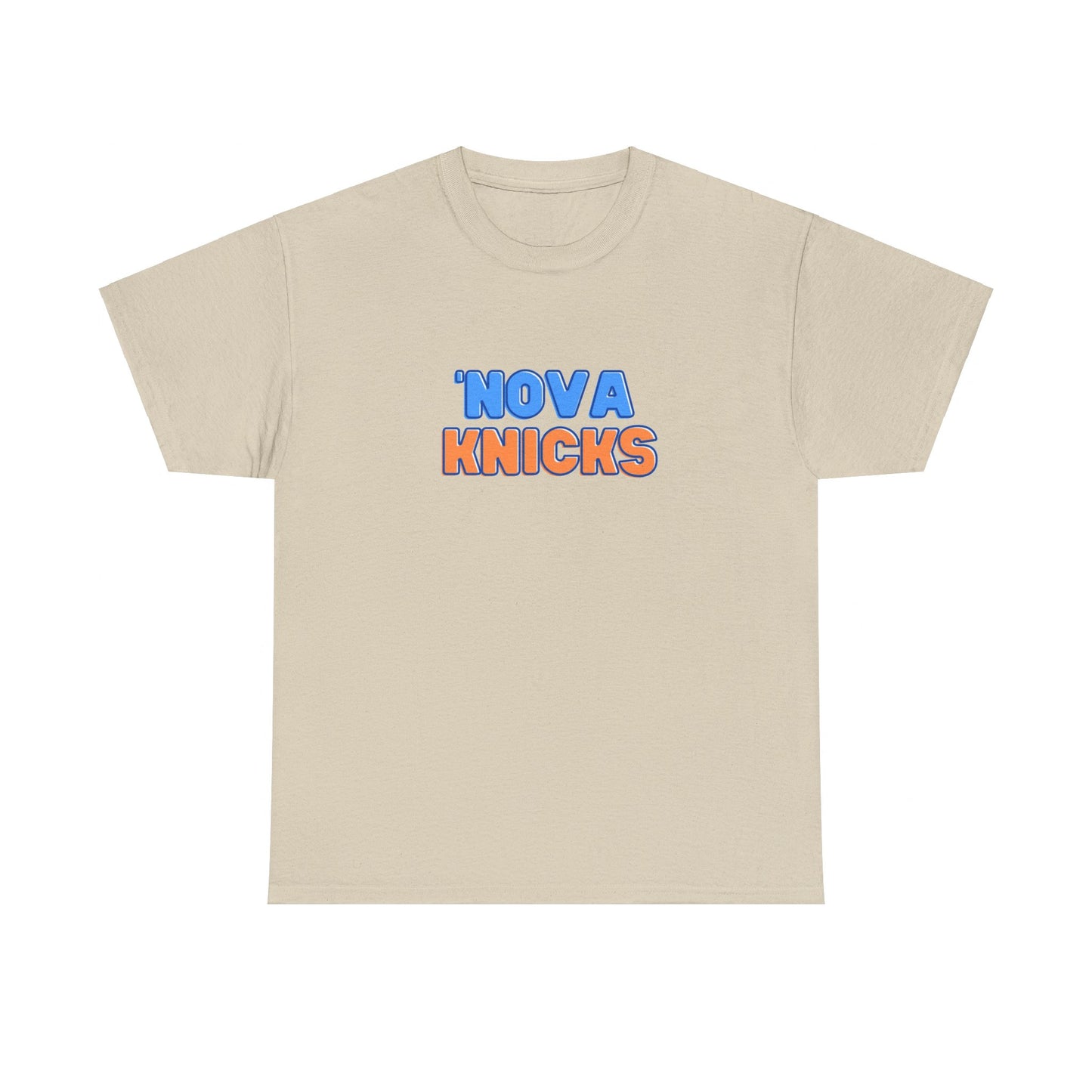 Nova Knicks - Basketball Inspired T-Shirt Unisex Heavy Cotton Tee