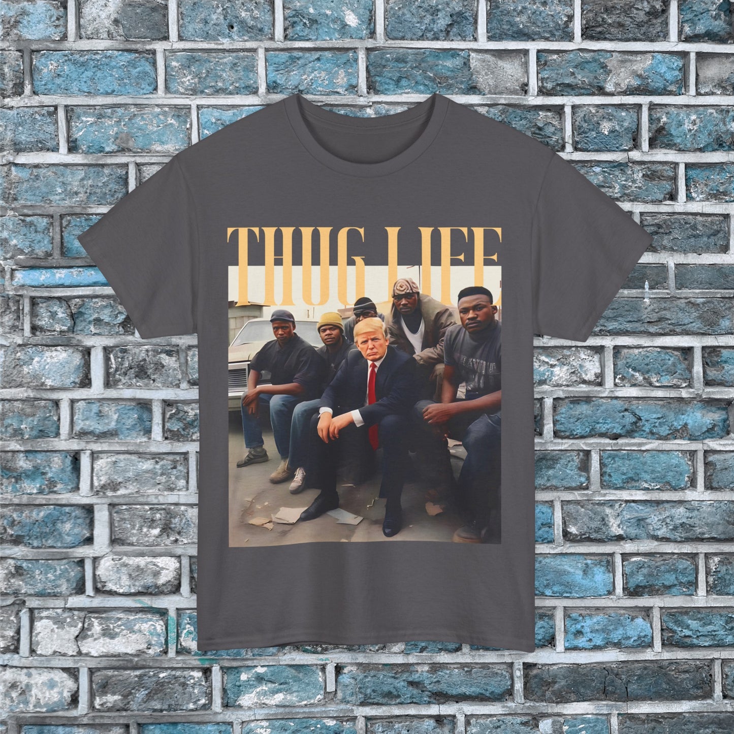 Donald Trump Thug Life Shirt, Viral Thug Life Trump T-Shirt, Sarcastic Donald Trump Tee, Funny Trump 2024 Shirt, Republican Gifts