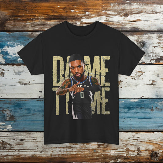 Damian Lillard Dame T Shirt for Milwaukee Basketball fan Graphic T-Shirt Tee for Men Women streetwear unisex