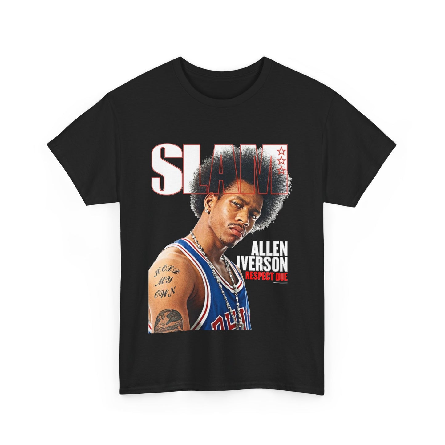 Allen Iverson - 'AI' Star Slam T-Shirt Unisex Heavy Cotton Tee