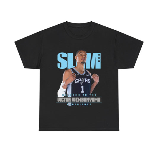 Victor Wembanyama - Rookie Sensation Slam T-Shirt Unisex Heavy Cotton Tee