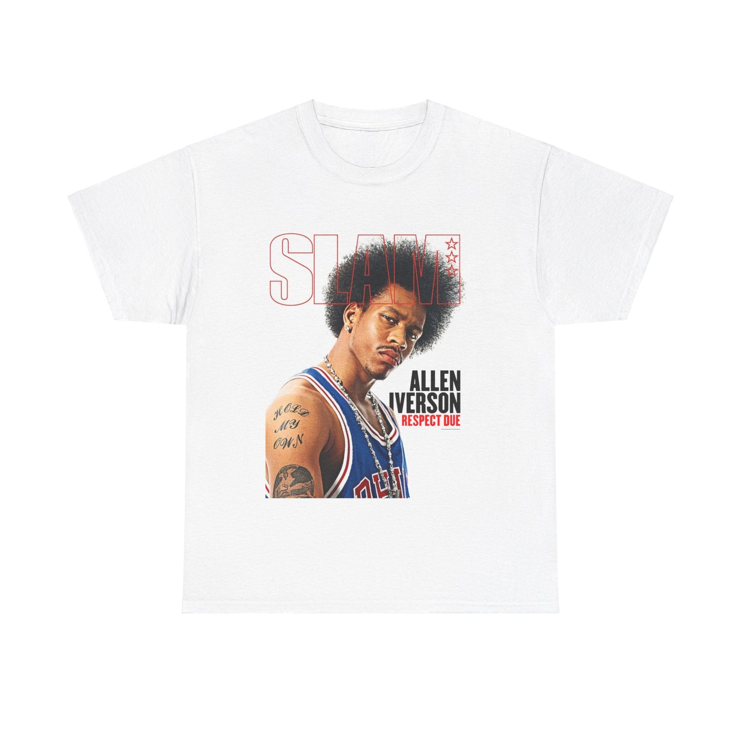 Allen Iverson - 'AI' Star Slam T-Shirt Unisex Heavy Cotton Tee