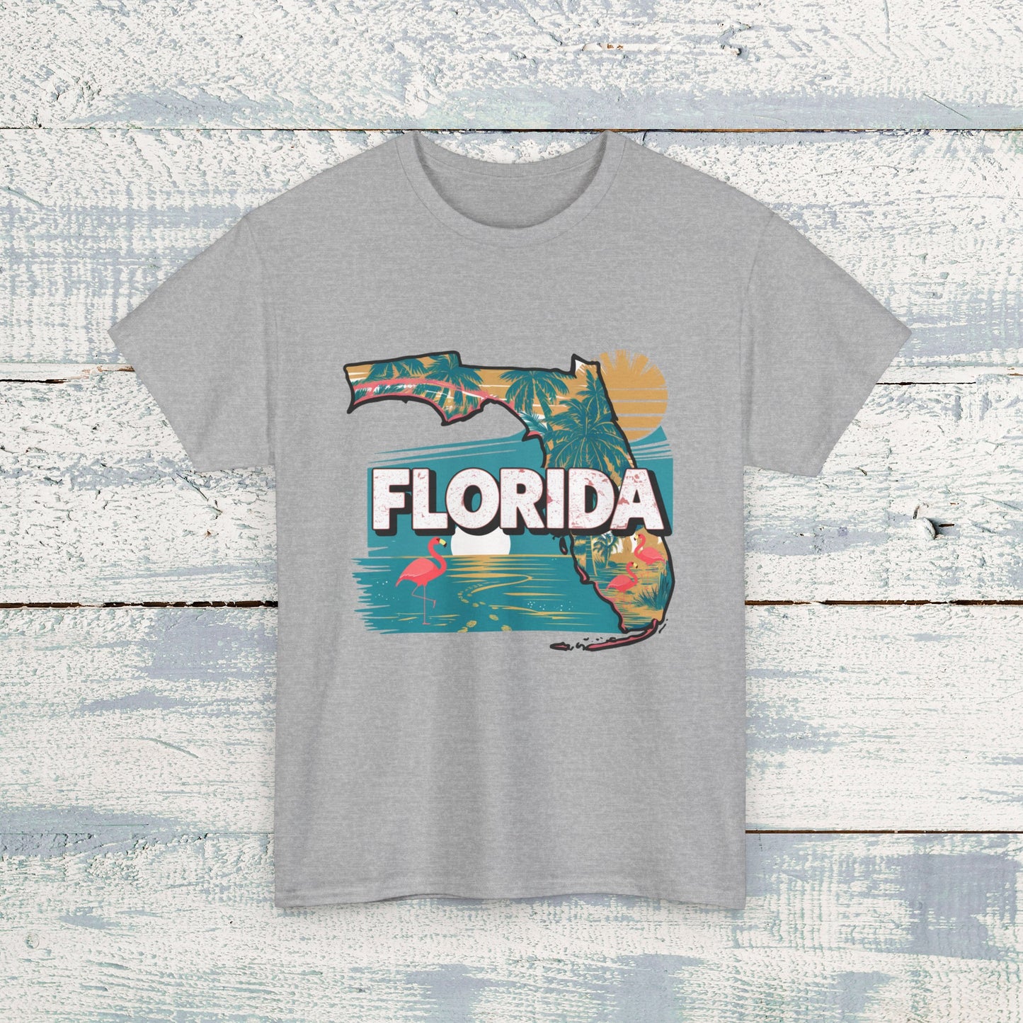 Florida State T-Shirt I Perfect Florida Love or Souvenir Tee Unisex