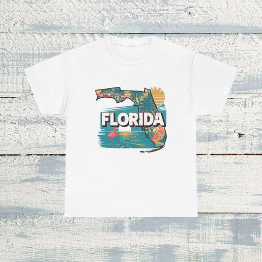 Florida State T-Shirt I Perfect Florida Love or Souvenir Tee Unisex