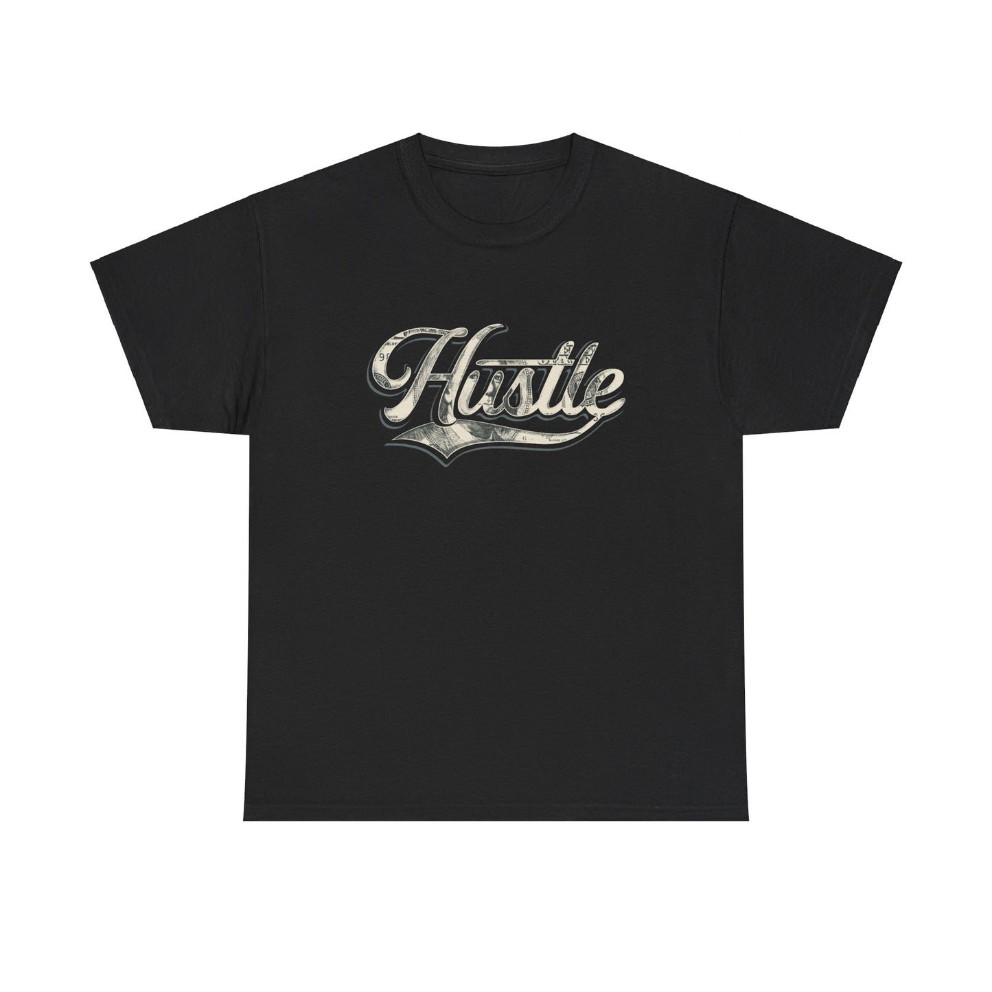 HUSTLE : Motivational Unisex Cotton Tee