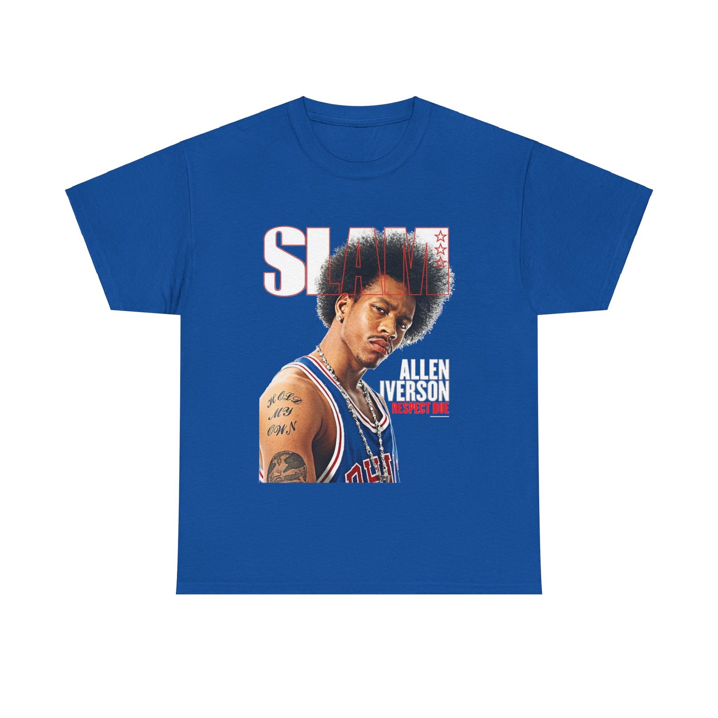 Allen Iverson - 'AI' Star Slam T-Shirt Unisex Heavy Cotton Tee