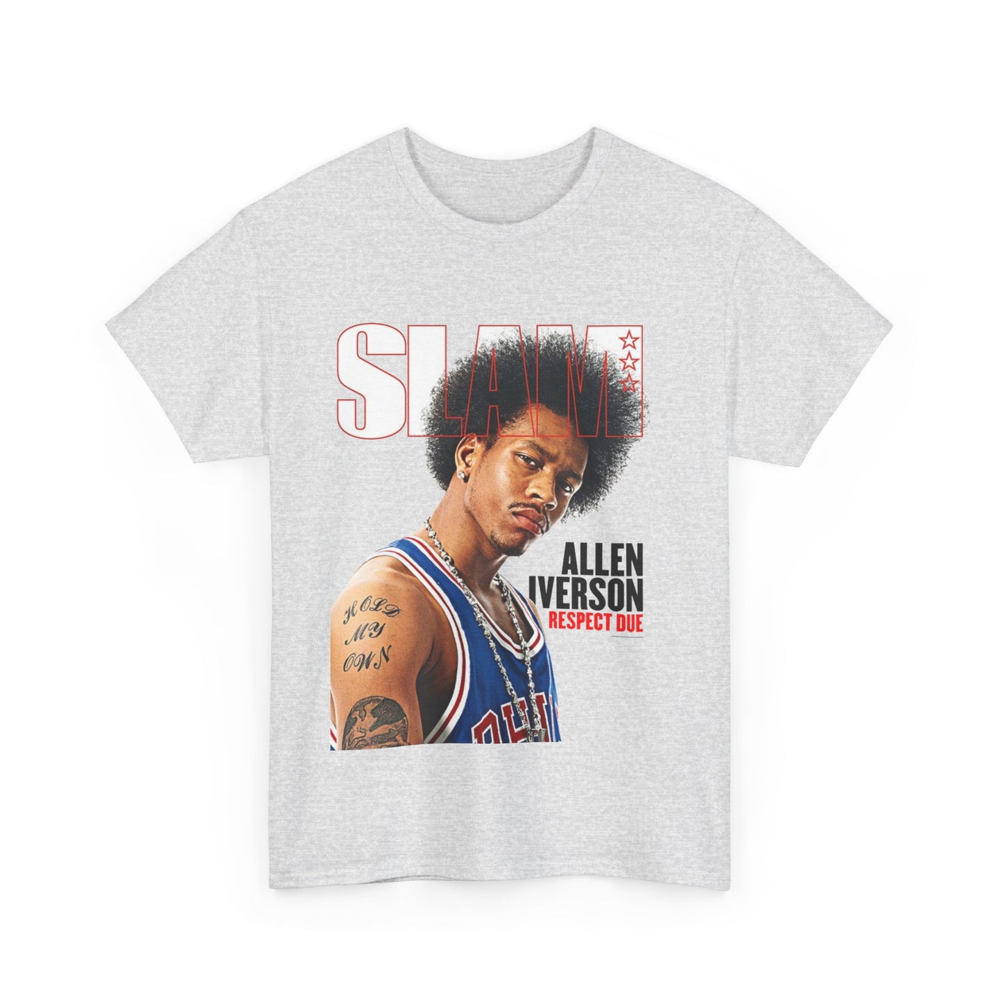 Allen Iverson - 'AI' Star Slam T-Shirt Unisex Heavy Cotton Tee