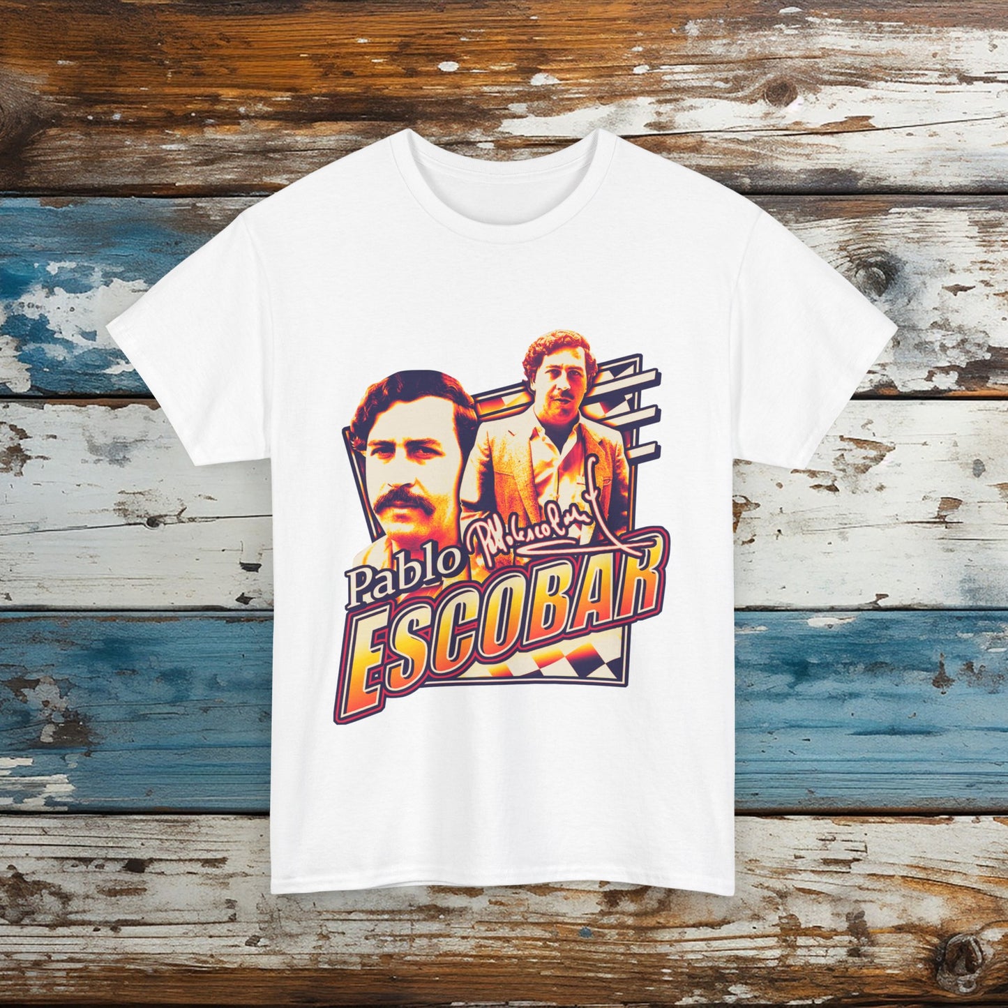 Pablo Escobar's Mugshot, Narcos T-shirt, Escobar T-shirt, Graphic Shirt, Unisex T-shirt Unisex Heavy Cotton Tee