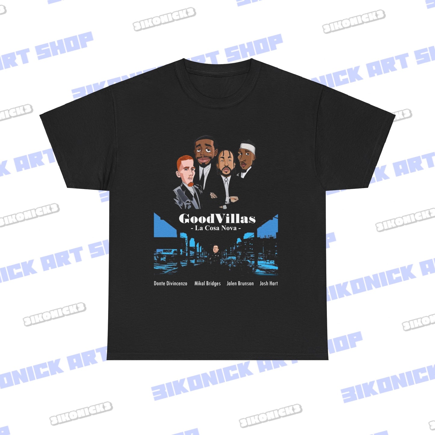 New Goodvillas New York Knicks T-Shirt - Goodfellas Movie Parody | Reunion Tee