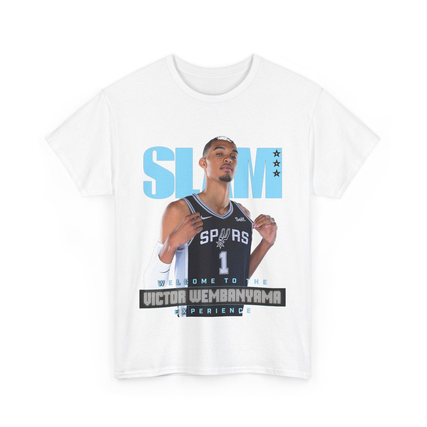 Victor Wembanyama - Rookie Sensation Slam T-Shirt Unisex Heavy Cotton Tee