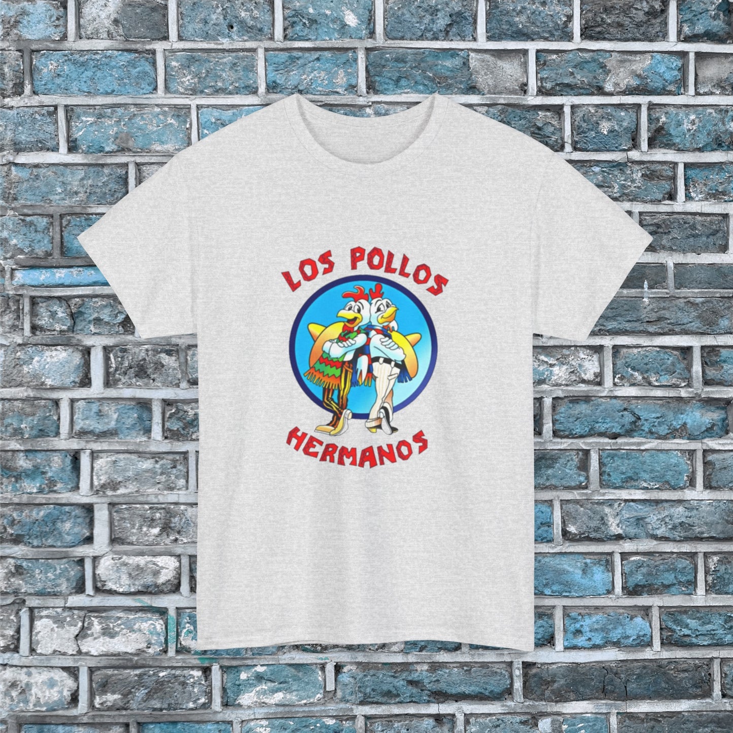 Los Pollos Hermanos 2 sided T-shirts Mens, Womens Better Call Saul Breaking Bad TV  shirts Unisex Heavy Cotton Tee