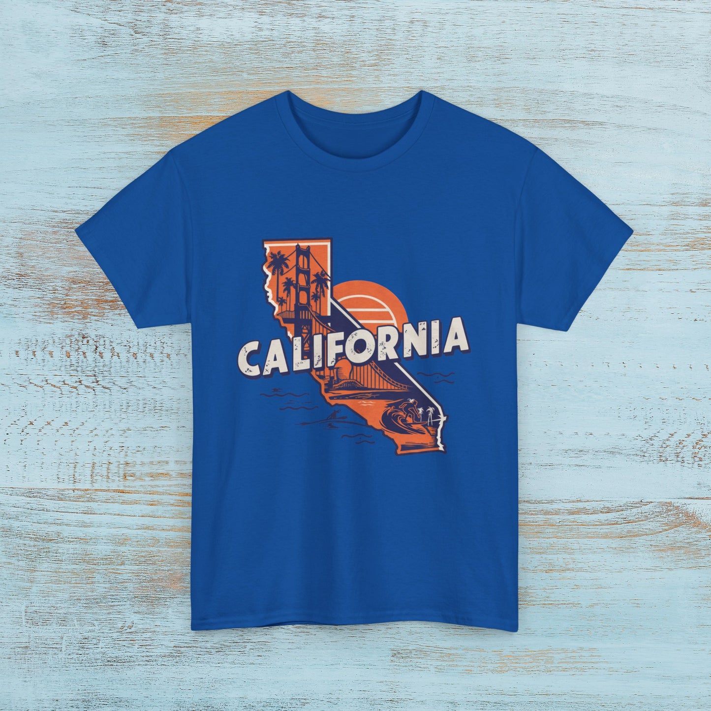 California State T-Shirt l Perfect Cali Love or Souvenir Tee Unisex Cotton