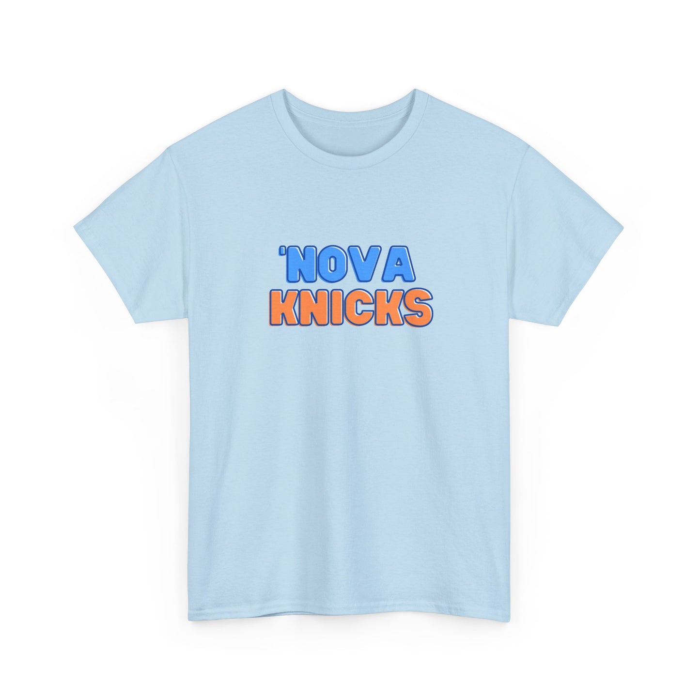 Nova Knicks - Basketball Inspired T-Shirt Unisex Heavy Cotton Tee