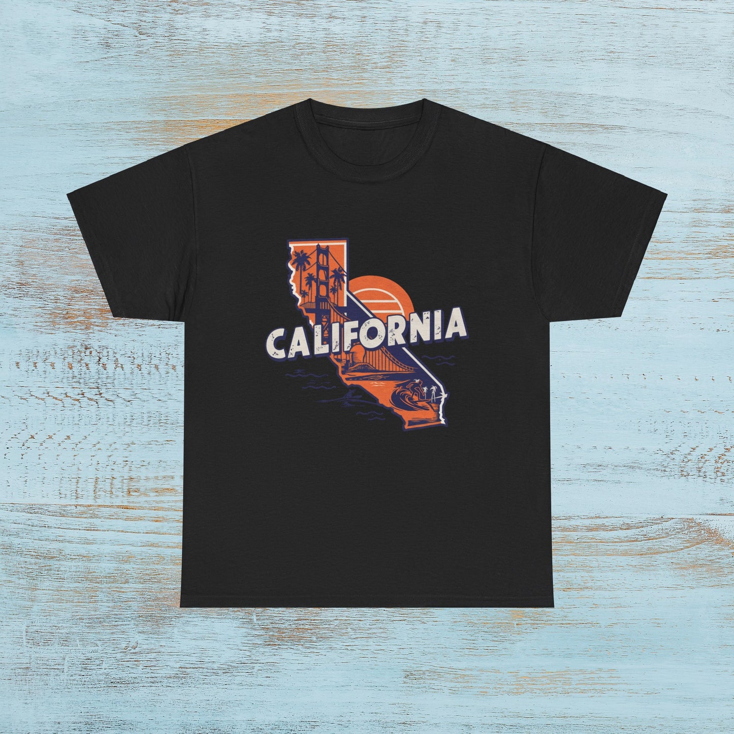 California State T-Shirt l Perfect Cali Love or Souvenir Tee Unisex Cotton