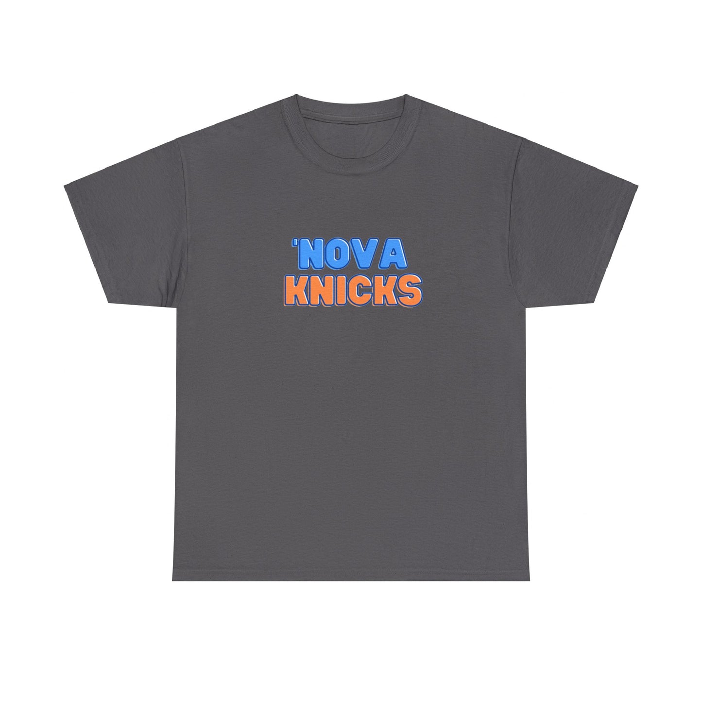 Nova Knicks - Basketball Inspired T-Shirt Unisex Heavy Cotton Tee