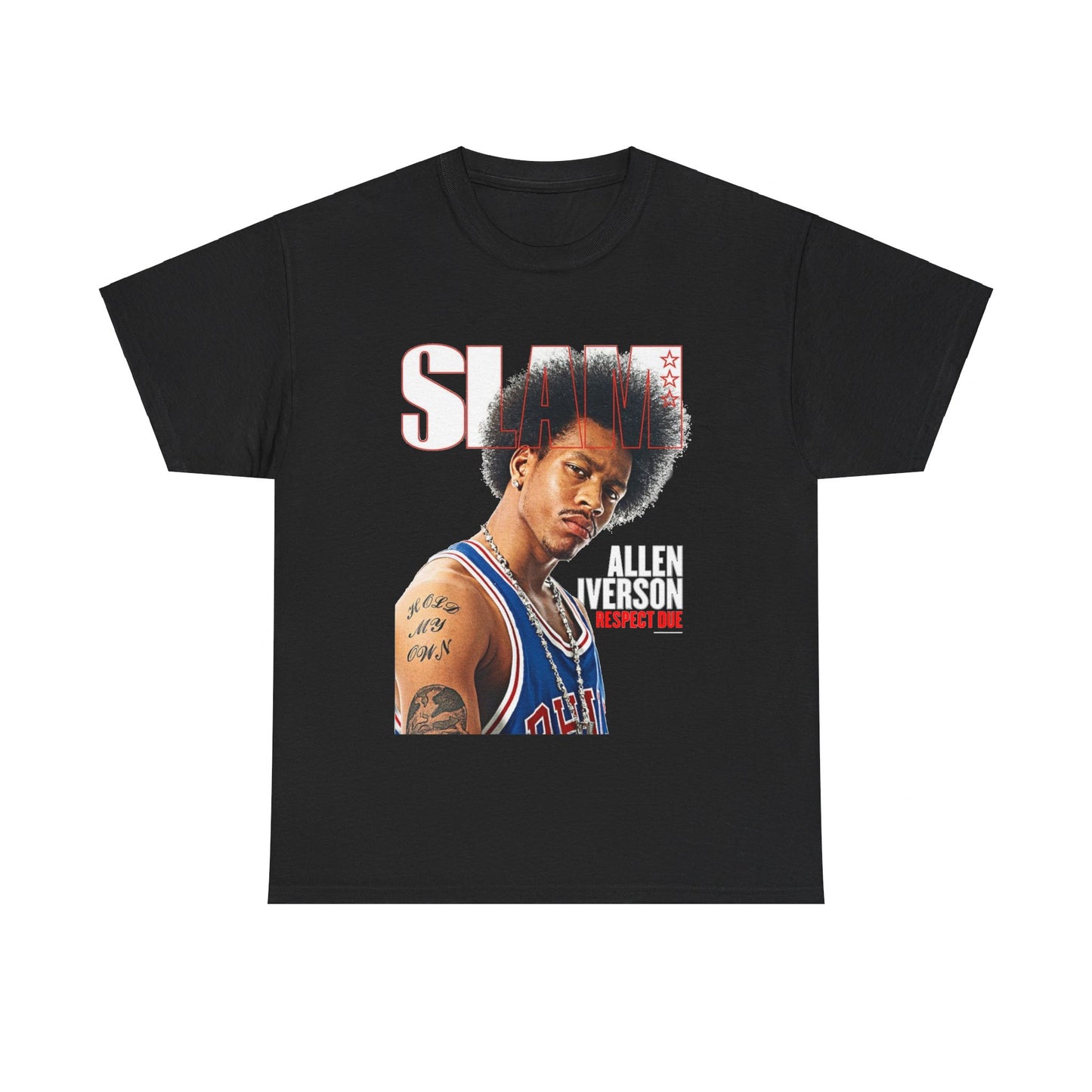 Allen Iverson - 'AI' Star Slam T-Shirt Unisex Heavy Cotton Tee