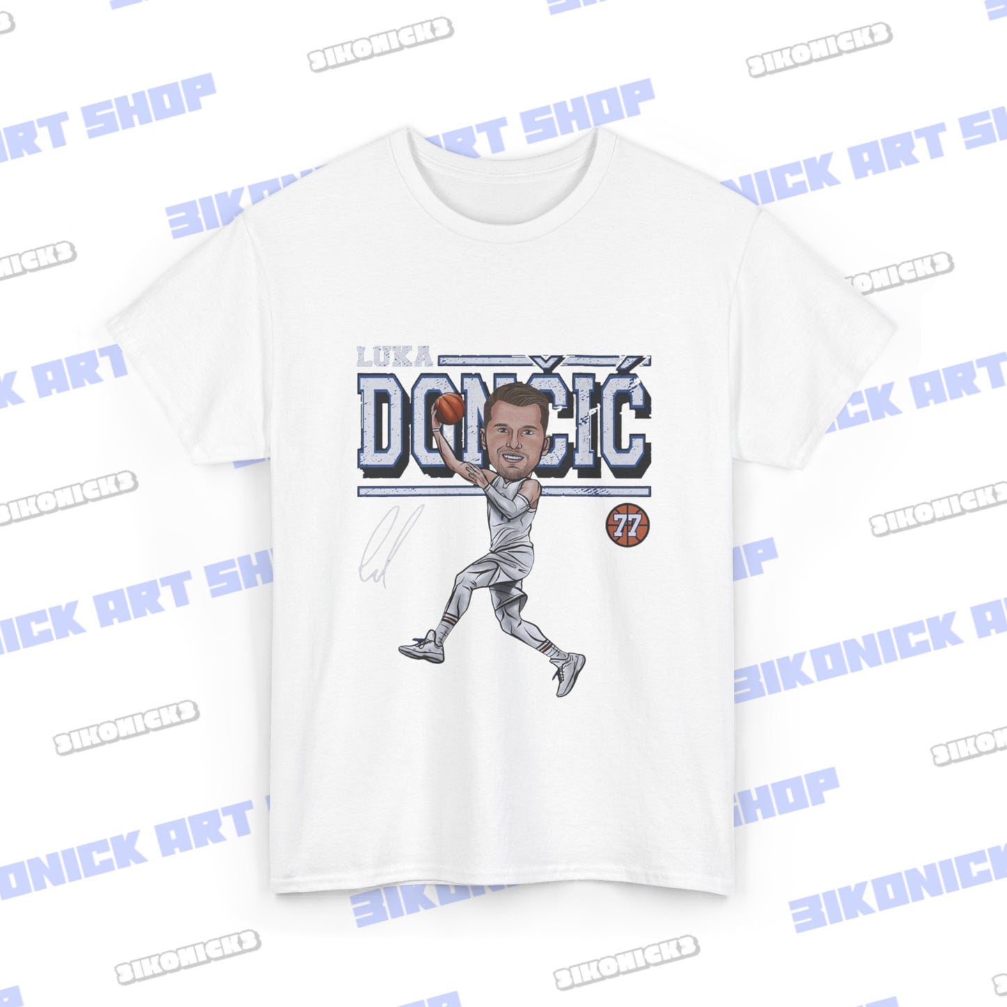 Luka Doncic Basketball shirt, Graphic Tee, Unisex,  Gift, Unisex Heavy Cotton Tee Dallas Mavericks