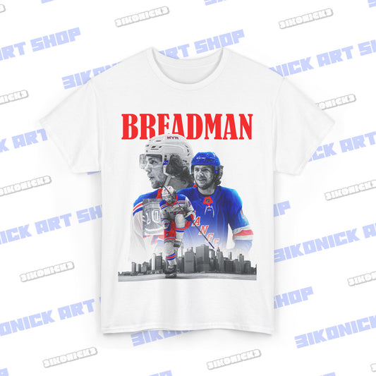 New York Rangers Breadman Unisex T-shirt, Artemi Panarin New York Ice Hockey Shirt, Ice Hockey  Fan Gift, Rangers