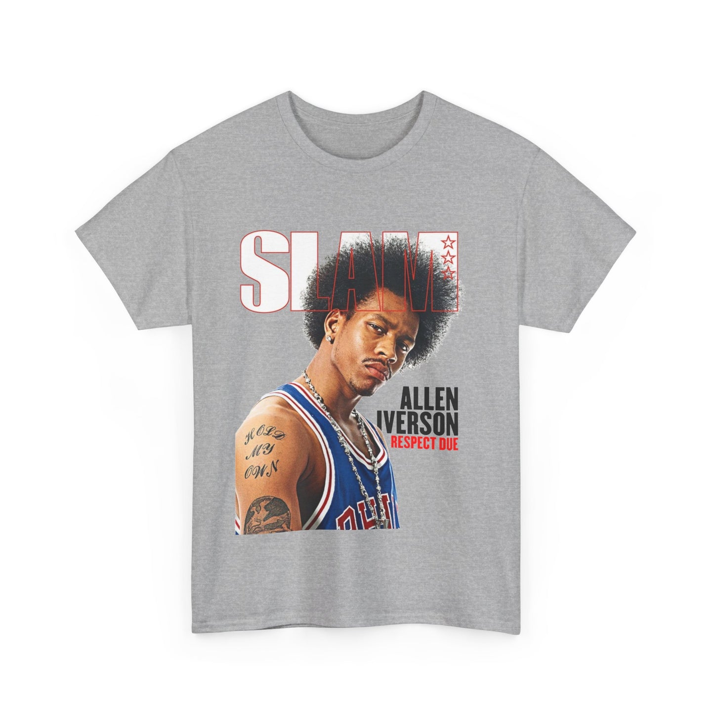 Allen Iverson - 'AI' Star Slam T-Shirt Unisex Heavy Cotton Tee