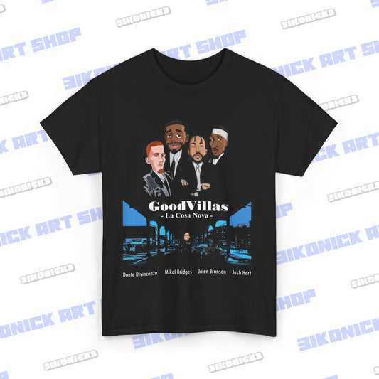 New Goodvillas New York Knicks T-Shirt - Goodfellas Movie Parody | Reunion Tee