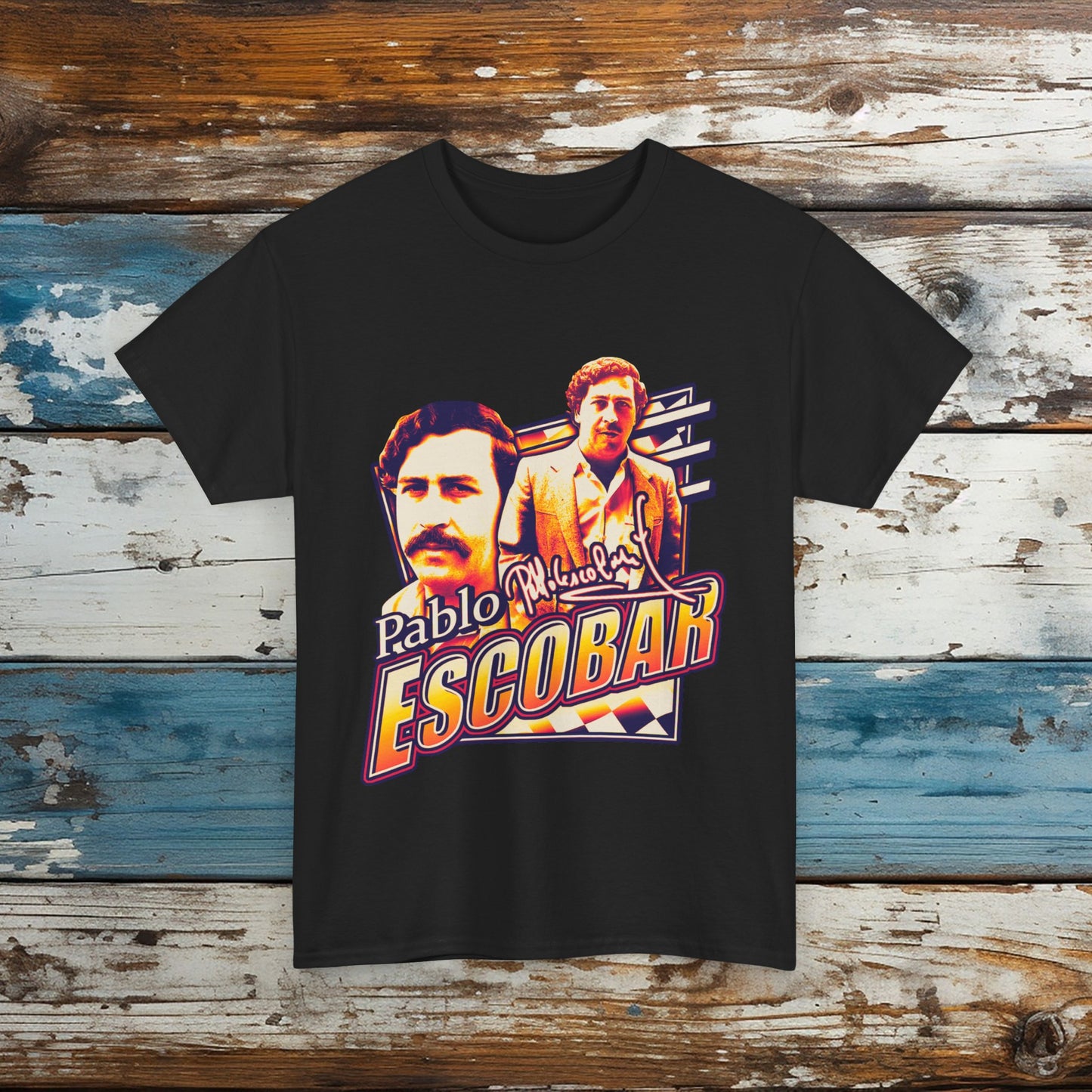 Pablo Escobar's Mugshot, Narcos T-shirt, Escobar T-shirt, Graphic Shirt, Unisex T-shirt Unisex Heavy Cotton Tee