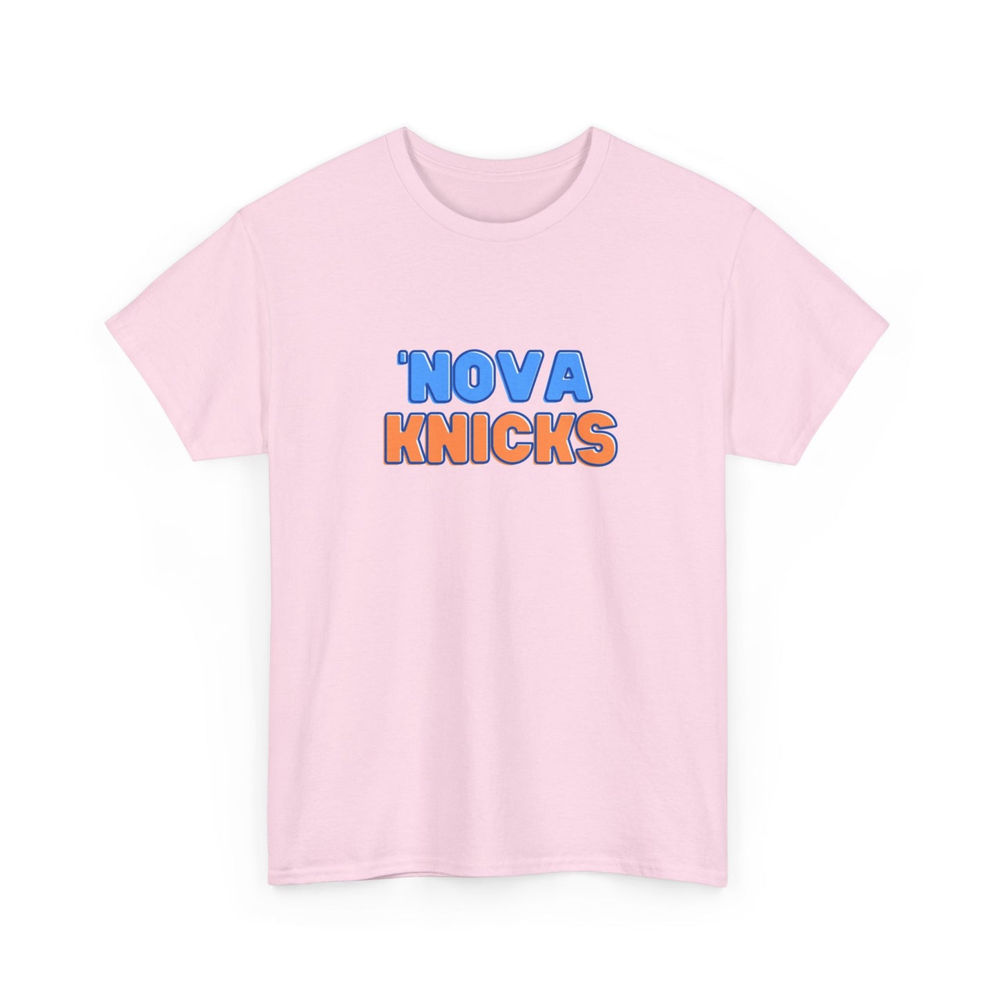 Nova Knicks - Basketball Inspired T-Shirt Unisex Heavy Cotton Tee