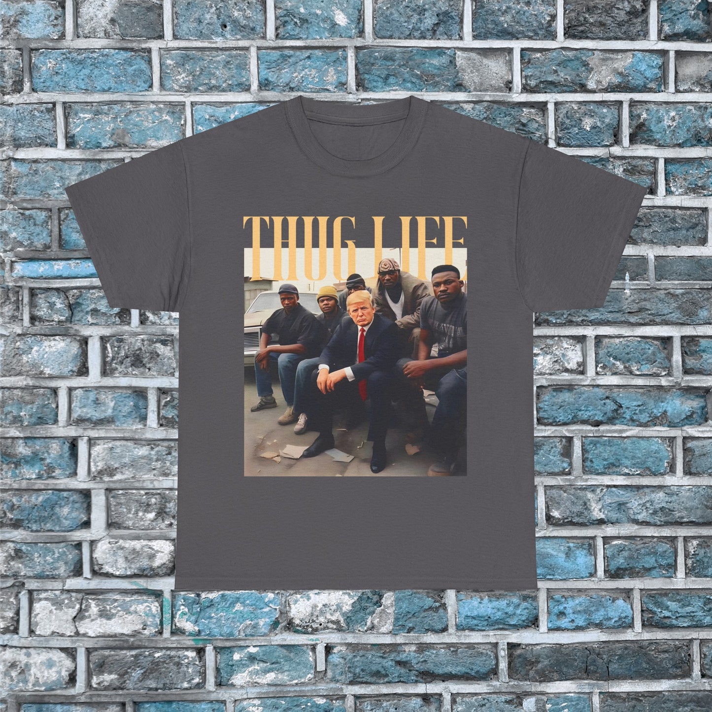 Donald Trump Thug Life Shirt, Viral Thug Life Trump T-Shirt, Sarcastic Donald Trump Tee, Funny Trump 2024 Shirt, Republican Gifts