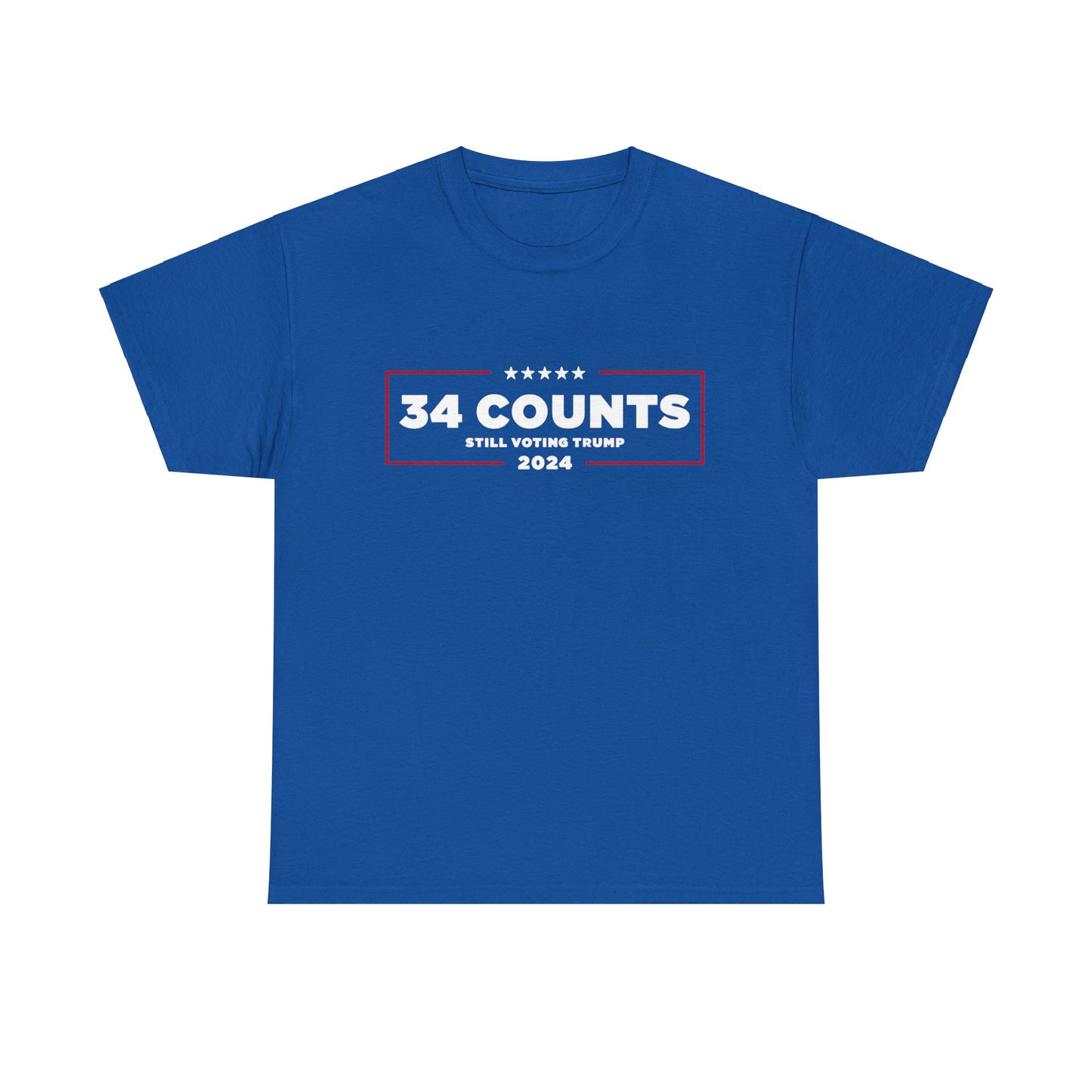 34 Counts Still Voting For Donald Trump Shirt, Trump Conviction Shirt, Guilty On All Counts Shirt Maga