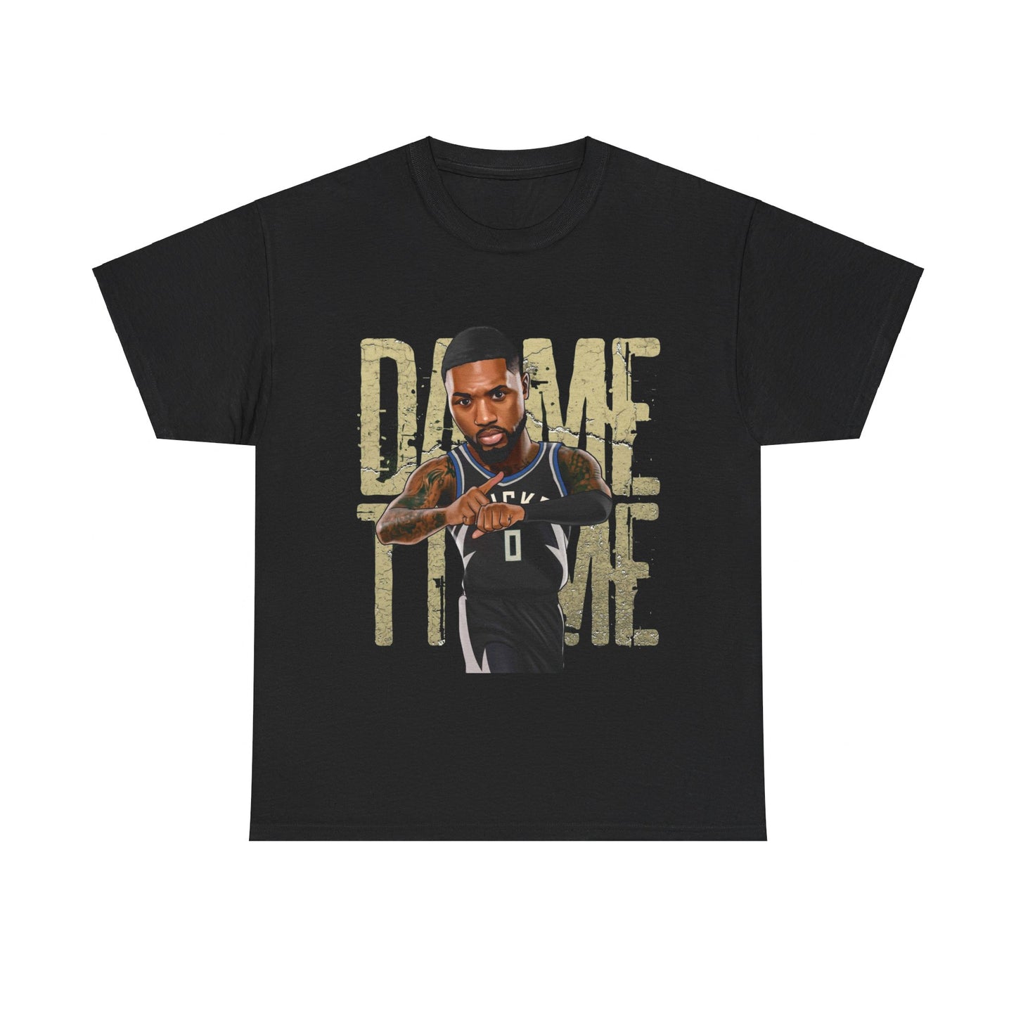 Damian Lillard Dame T Shirt for Milwaukee Basketball fan Graphic T-Shirt Tee for Men Women streetwear unisex