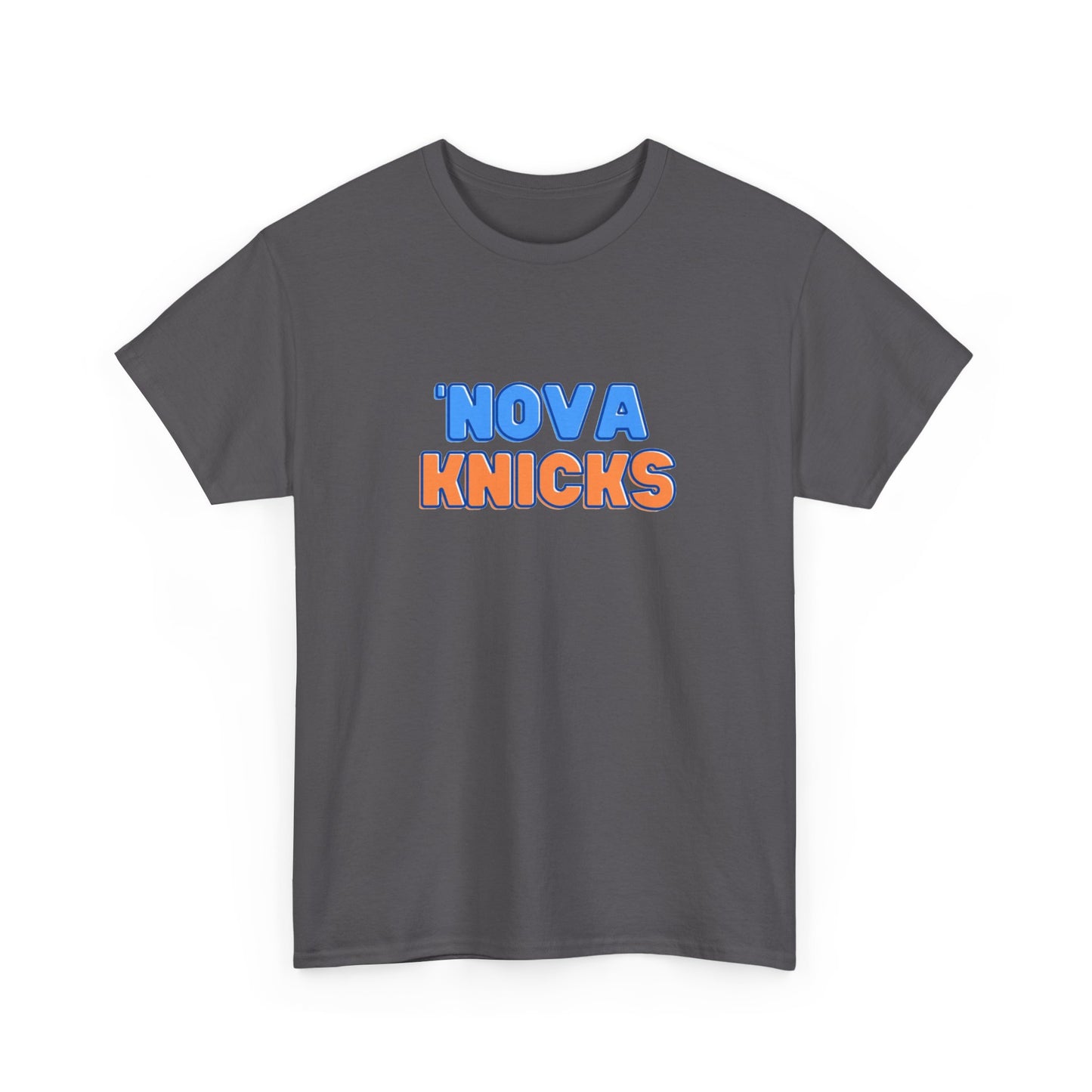 Nova Knicks - Basketball Inspired T-Shirt Unisex Heavy Cotton Tee