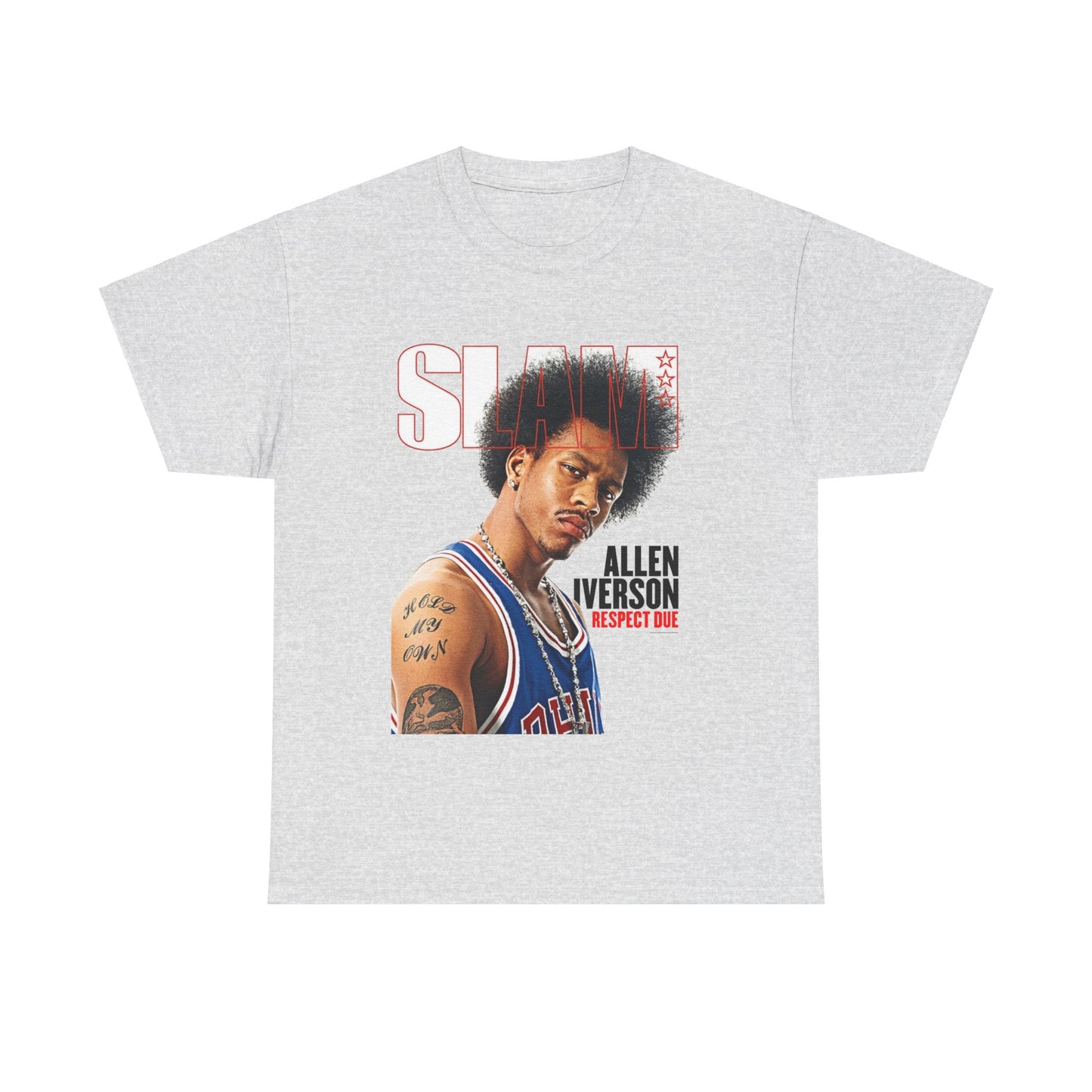 Allen Iverson - 'AI' Star Slam T-Shirt Unisex Heavy Cotton Tee