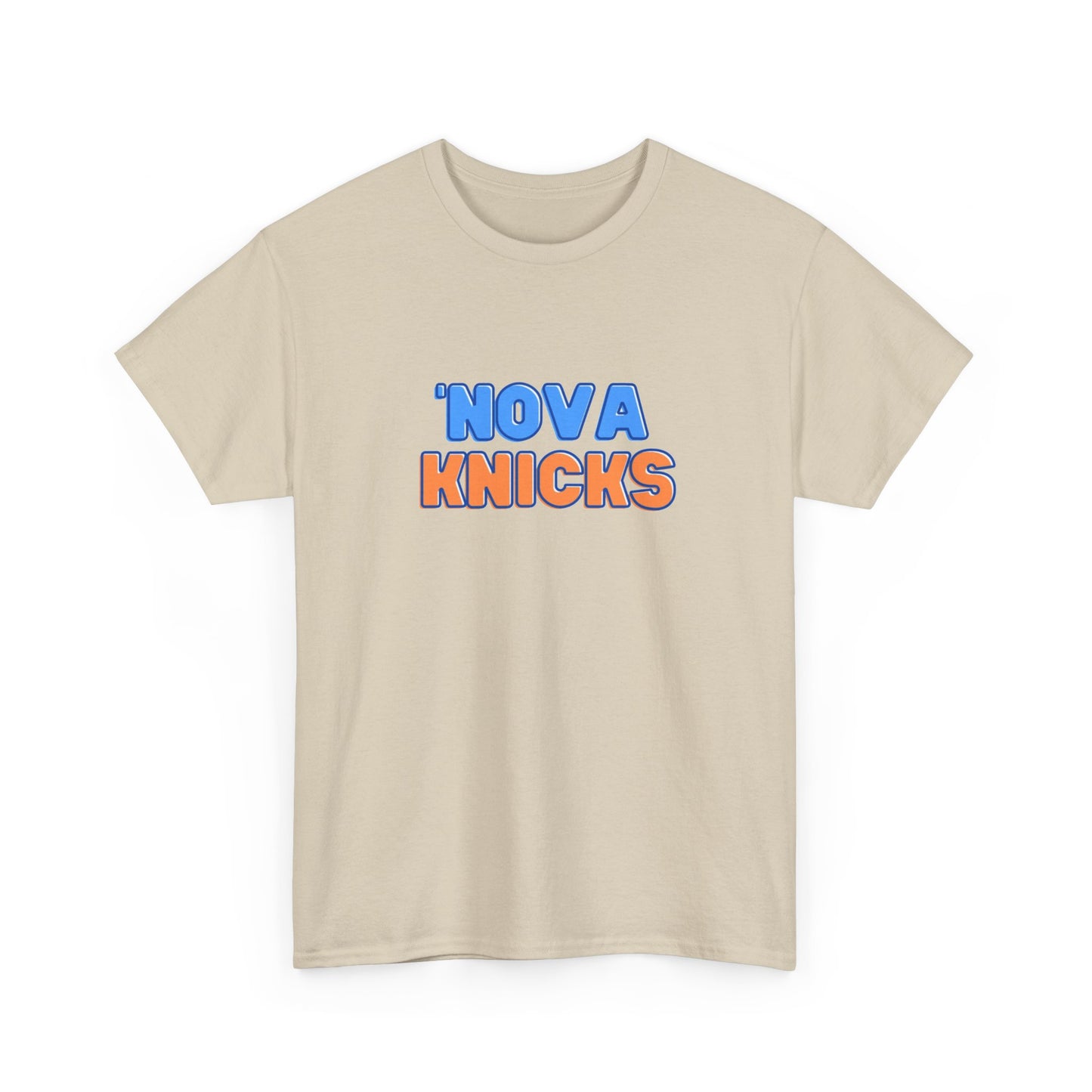 Nova Knicks - Basketball Inspired T-Shirt Unisex Heavy Cotton Tee