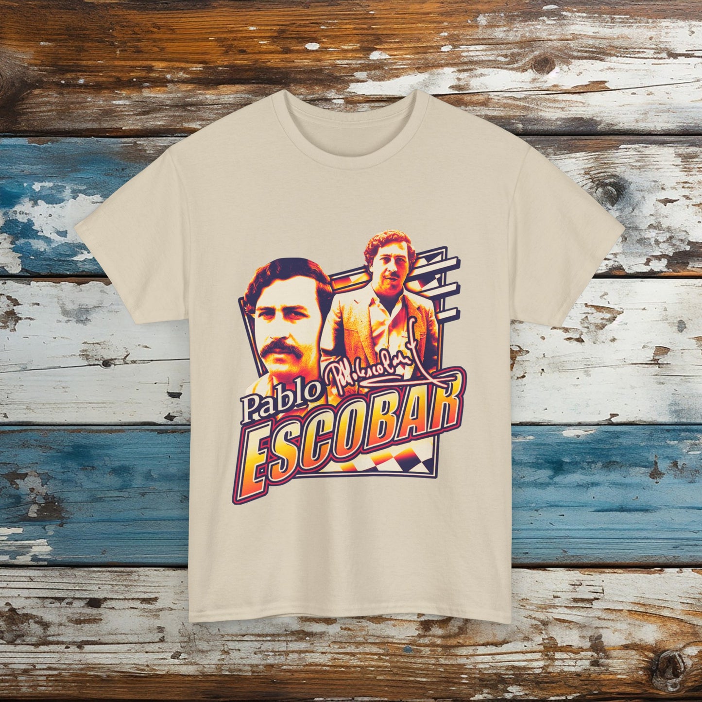 Pablo Escobar's Mugshot, Narcos T-shirt, Escobar T-shirt, Graphic Shirt, Unisex T-shirt Unisex Heavy Cotton Tee