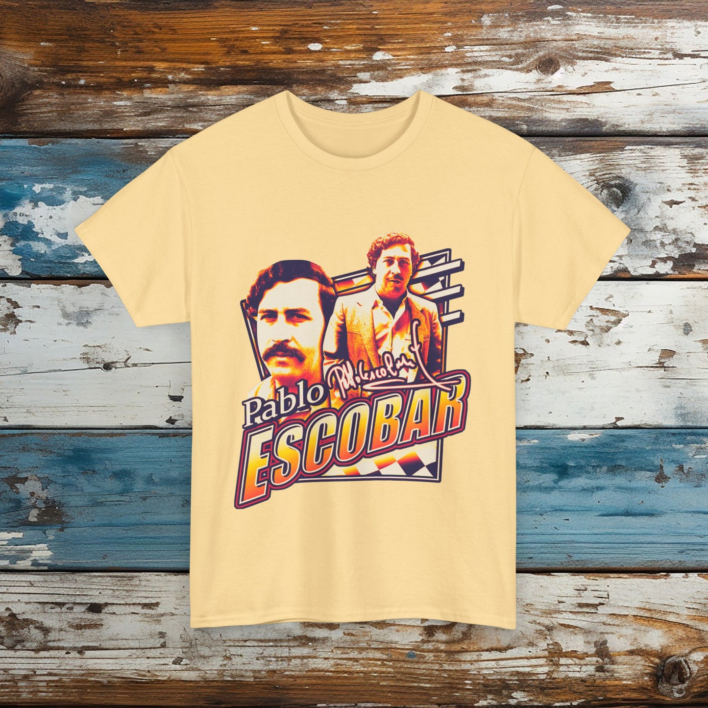 Pablo Escobar's Mugshot, Narcos T-shirt, Escobar T-shirt, Graphic Shirt, Unisex T-shirt Unisex Heavy Cotton Tee