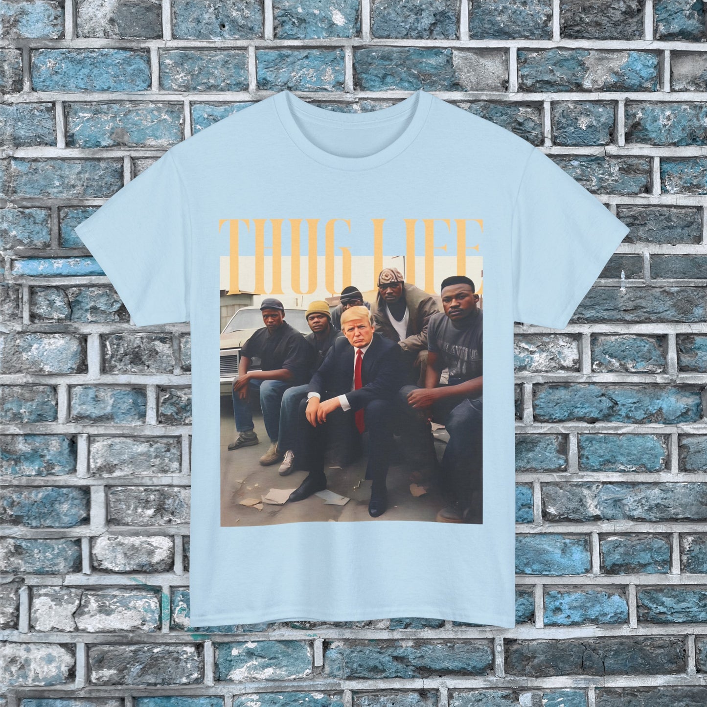 Donald Trump Thug Life Shirt, Viral Thug Life Trump T-Shirt, Sarcastic Donald Trump Tee, Funny Trump 2024 Shirt, Republican Gifts