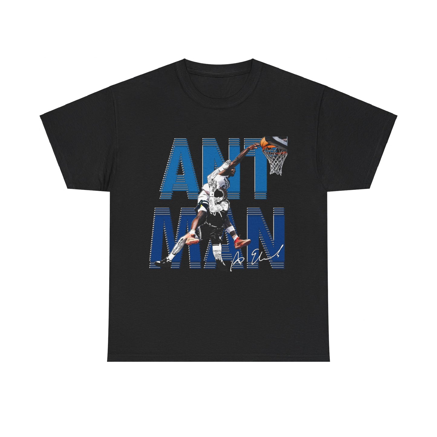 Ant Man Anthony Edwards Minnesota Timberwolves NBA Tee Shirt Unisex Heavy Cotton Tee